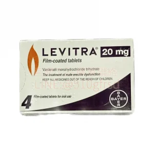 樂威壯 Levitra 20mg 4錠/盒或10錠/盒|德國拜耳原廠,讓硬度回到你能掌控的節奏