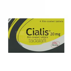 犀利士 Cialis 20mg 4顆裝|美國禮來原廠長效ED藥|36小時週末藥丸