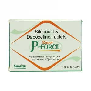 必利吉 Super P-Force 綠P 160mg 4粒/盒|雙效複方:硬度支援+延緩射精