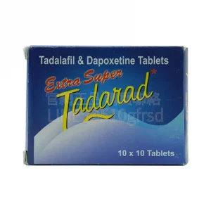 超級犀利士 Super Tadarad 120mg 雙效複方 10錠/盒 | 硬度持久一錠到位