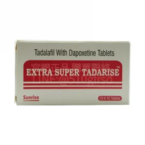 雙效犀利士 EXTRA SUPER TADRISE 100mg 10粒裝|他達拉非+達泊西汀 一顆雙效持久36小時